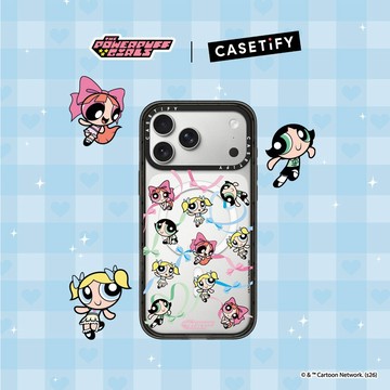 飛天小女警 x CASETiFY   Ribbon Medley iPhone 17/16/Air/ Pro/Pro Max手機保護殼