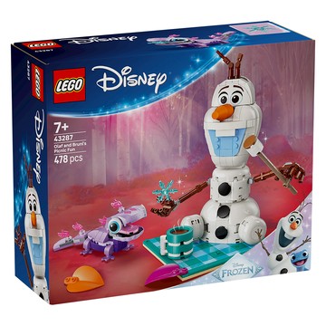 LEGO 迪士尼系列 雪寶和布魯尼的歡樂野餐 Olaf and Bruni’s Picnic Fun 43287  混和顏色  1個