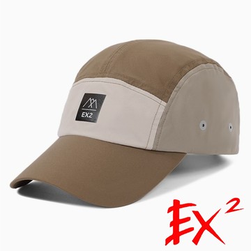 【EX2德國】時尚拼色棒球帽『橄欖』365047 戶外 露營 登山 健行 休閒 時尚 遮陽帽