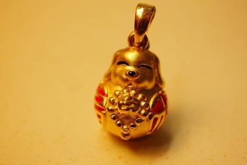 黃金墜子-生肖狗金飾-黃金9999