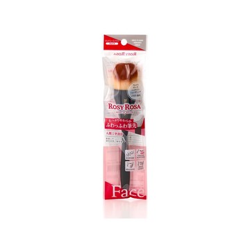 日本🇯🇵境內版 Rosy Rosa多用途臉部彩妝刷 Face Brush｜蜜粉刷 腮紅刷 修容刷 打亮刷 柔軟蓬鬆刷毛