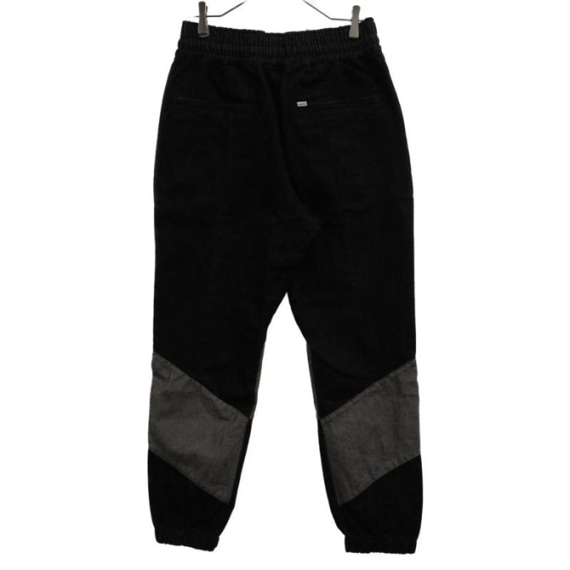 SAPEur サプール DENIM TRACK PANTS デニムトラックパンツ ブラック A0021-177 | LINEブランドカタログ