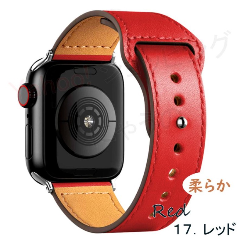 アップルウォッチ バンド レザー 革 Apple Watch 38 40 41mm 42 44