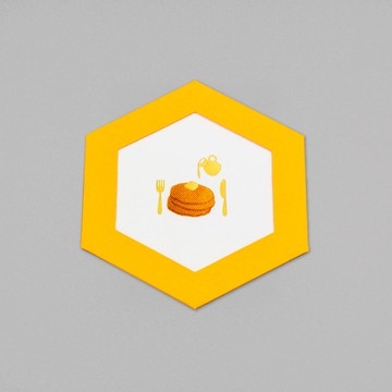 ROKKAKU CARD 獎勵甜點 鬆餅