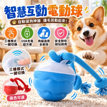 【臺灣現貨】智能逗狗神器 自動遛狗球 狗狗互動球 寵物玩具球 寵物智能自嗨電動球 電動狗狗玩具 貓玩具 寵物玩具 潔牙骨