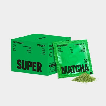 SUPER MATCHA Sweet Pocket 10ea (50g)
