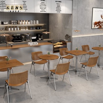 免運 咖啡店桌椅 沙發 商用沙發卡座 工業風不銹鋼咖啡廳桌椅清吧酒吧餐廳奶茶店桌椅休閑區洽談區桌椅工廠直銷 售後保障 店長新品推薦 5k1226