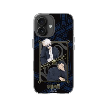 iPhone 16 Clear Case（相機按鈕） 透明 - Jujutsu Kaisen 咒術迴戰 S2 - 懷玉・玉折角色系列-最強搭檔