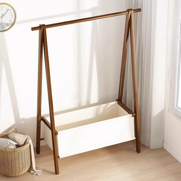 ??快速出貨 可開發票 衣帽架落地臥室掛衣架家用楠竹簡易衣服置物架房間掛衣服的架子