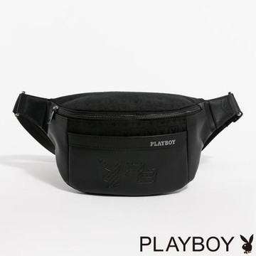 PLAYBOY - 腰包  Monolith Black系列 - 黑色