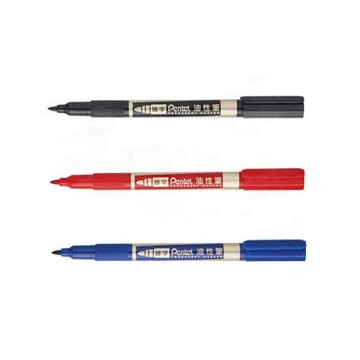【Pentel 飛龍】細字油性筆 0.8~1.2mm /支  NS75