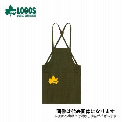 ロゴス LOGOS KIDS ログキャリーエプロン（グリーン） 36344369