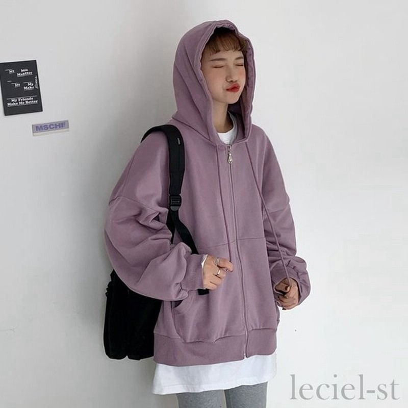 パーカー レディース 代 トップス ぶかぶか 秋冬 レディースパーカー 韓国 かわいい 長袖 可愛い おしゃれ 着痩せ 30代 きれいめ ゆったり 秋 人気 オーバーサ 通販 Lineポイント最大get Lineショッピング