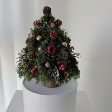 SEE 看見花藝設計|聖誕節|永生雪松 |聖誕樹|閃耀聖誕雪松聖誕樹