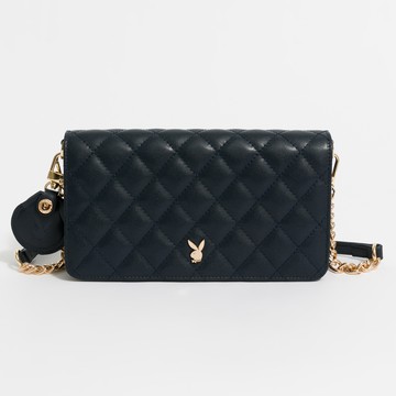 PLAYBOY - 斜側背包 Playful系列 - 藍色/542-5601-56-7