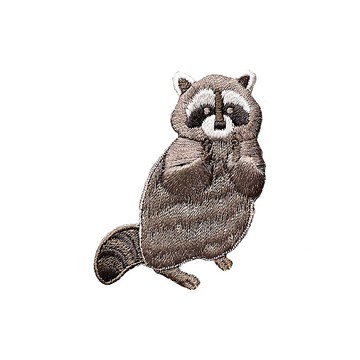 Novigo 已滅絕動物熨燙刺繡 / 巴島浣熊