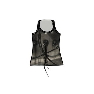 NOTHINGNESSWORLD 23SS“夢”系列黑色舌頭設計性感修身吊帶背心