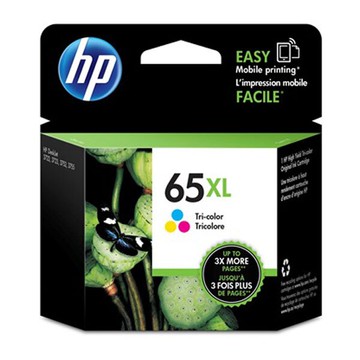 【請先詢問貨況】HP 原廠彩色高容量墨水匣 N9K03AA 65XL號 適用 DJ 3720/3721