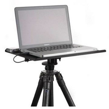 【eYe攝影】公司貨 Tether Tools TTATBLK 隨身筆電座 適用於 燈架 三腳架 筆店支架