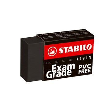 蝦皮隔日到貨 德國STABILO天鵝牌 黑色環保無毒橡皮擦1191N-小
