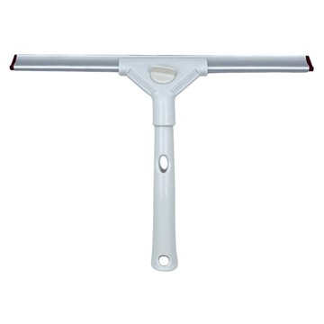 潔田屋 life+除水神器手握式 30cm 玻璃刮刀 浴室清潔  白色 + 銀色  1支