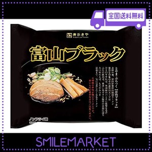 寿がきや食品 即席 富山ブラックラーメン 120G ×12袋