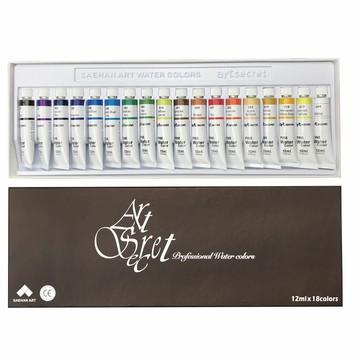 【Art Secret】藝術家 秘密 透明 水彩 12ml 18色 / 組 B021218B