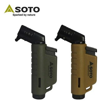 限時免運├登山樂┤日本 SOTO L型填充式掌中點火器 軍綠色 # ST-486AG