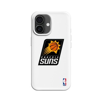 iPhone 16 SolidX 白 - NBA - Logo-鳳凰城太陽 Phoenix Suns