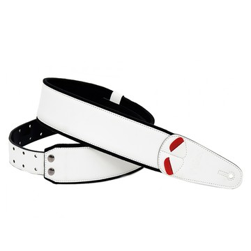 RightOn Mojo 系列 – Charm White 吉他背帶
