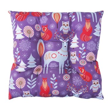 Sonnig北歐風坐墊(43x43cm)(紫色鹿)