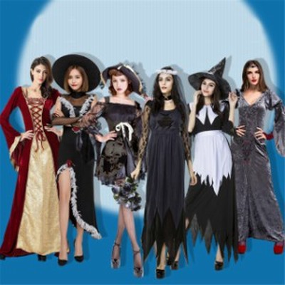 ハロウィン 衣装 仮装 魔女 ワンピース レディース コスプレ コスチューム パーティー フリーサイズ 通販 Lineポイント最大get Lineショッピング