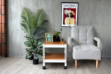 台灣製/優米/角鋼/好室計劃- 多功能沙發邊桌 邊桌 工業風 置物架