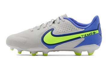 GS NIKE TIEMPO LEGEND 9 ACADEMY FG/MG GREY ROYAL BLUE