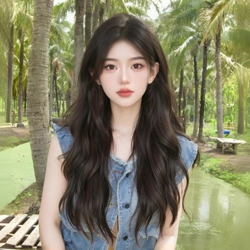 假髮女長髮全頭套 仿真人髮氣質中分長捲髮 自然蓬鬆整頂假髮套 純慾風蓬鬆無痕假髮套 大波浪捲髮 氣質層次鎖骨假髮化療假髮