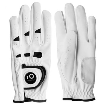 新款高爾夫手套男防滑耐磨透氣單只左手練習手套PU皮運動手套男士