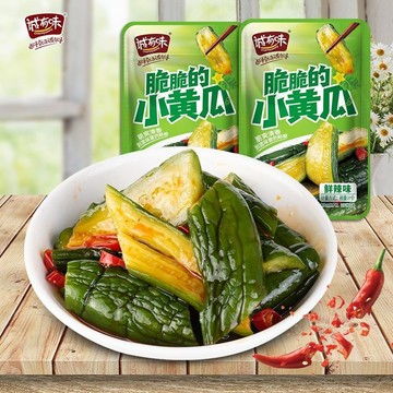臺灣出貨【網紅熱銷】脆黃瓜 刺瓜 小黃瓜脆 酸辣醬醃脆黃瓜 即食黃瓜 香辣藕片 貢菜 素食 解饞小零食 辣酸甜黃瓜
