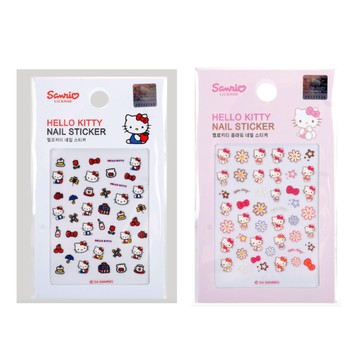 三麗鷗兒童美甲貼1入-KITTY(A款/B款)