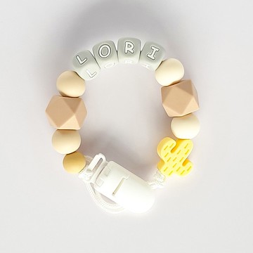 LORI仙人掌 奶嘴鏈 / 客製化奶嘴鏈