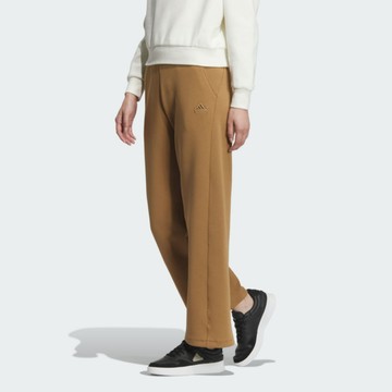 Adidas Lounge Dk Pnt JJ3557 女 長褲 運動長褲 休閒長褲 卡其 亞版