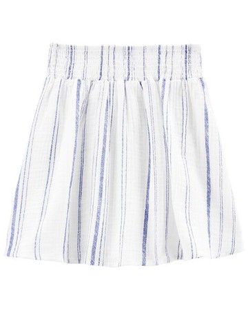 Kid Gauze Pleated Skirt