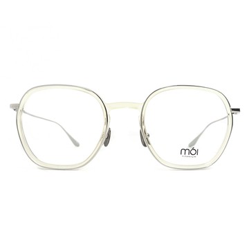 moi取意法語中的意涵－自我 / 純鈦光學眼鏡(透明) T005_03