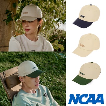NCAA 帽子 米色 三色 刺繡LOGO 美式復古 老帽 7425186-