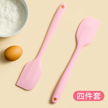 刮刀刮板硅膠鏟子抹刀烘焙工具蛋糕奶油耐高溫攪拌家用一體式套裝