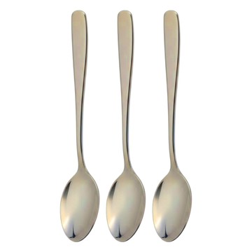 Green Bell 綠貝 咖啡匙 304不鏽鋼 3個  銀色  1組