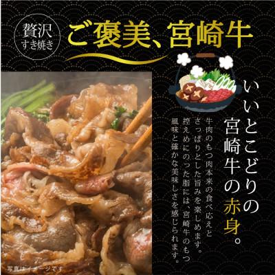 ふるさと納税 五ヶ瀬町 宮崎牛赤身スライス300g(150g×2)(五ヶ瀬町)