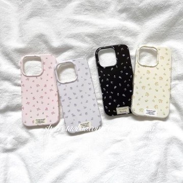 SHERRY*ins風春天溫柔浪漫小碎花適用于蘋果17ProMax手機殼iPhone16Pro小眾少女心15簡約14清新13高級感卡通