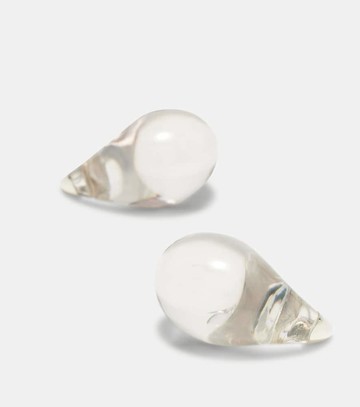 Bottega Veneta Drop sterling silver earrings