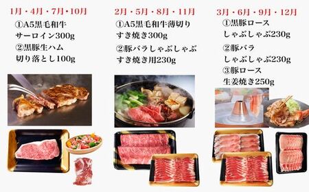 農家のお肉工場直送鹿児島お肉三昧定期便 027-93