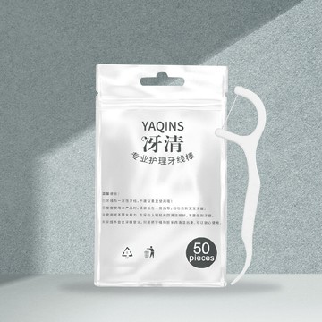 joeki細滑牙線棒 50入 雙線細滑牙線棒 高分子牙線棒 細滑牙線 牙線 ws0070
